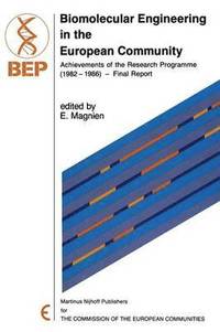 bokomslag Biomolecular Engineering in the European Community