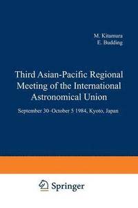 bokomslag Third Asian-Pacific Regional Meeting of the International Astronomical Union