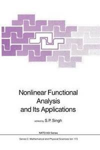 bokomslag Nonlinear Functional Analysis and Its Applications
