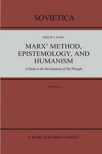 bokomslag Marx' Method, Epistemology, and Humanism