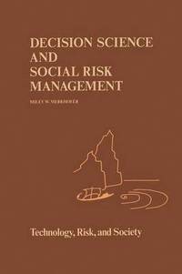 bokomslag Decision Science and Social Risk Management