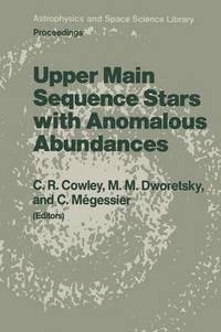 bokomslag Upper Main Sequence Stars with Anomalous Abundances