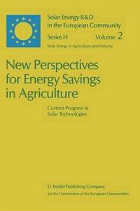 bokomslag New Perspectives for Energy Savings in Agriculture