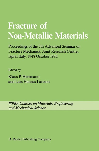 bokomslag Fracture of Non-Metallic Materials