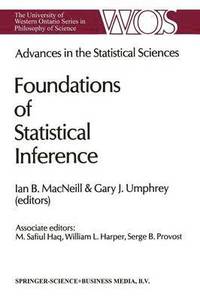 bokomslag Advances in the Statistical Sciences: Foundations of Statistical Inference