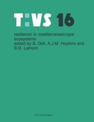 Resilience in mediterranean-type ecosystems 1