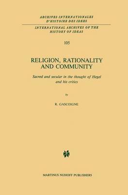 Religion, Rationality and Community 1