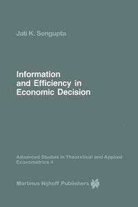 bokomslag Information and Efficiency in Economic Decision
