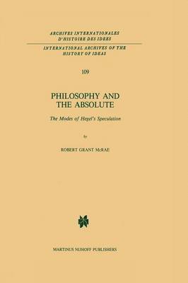 Philosophy and the Absolute 1