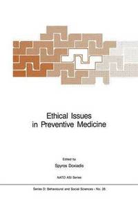 bokomslag Ethical Issues in Preventive Medicine