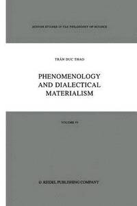 bokomslag Phenomenology and Dialectical Materialism