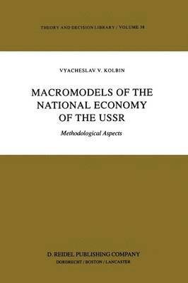 Macromodels of the National Economy of the USSR 1