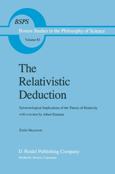 Émile Meyerson - Relativistic Deduction, Häftad