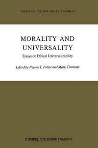 bokomslag Morality and Universality