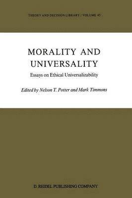 bokomslag Morality and Universality