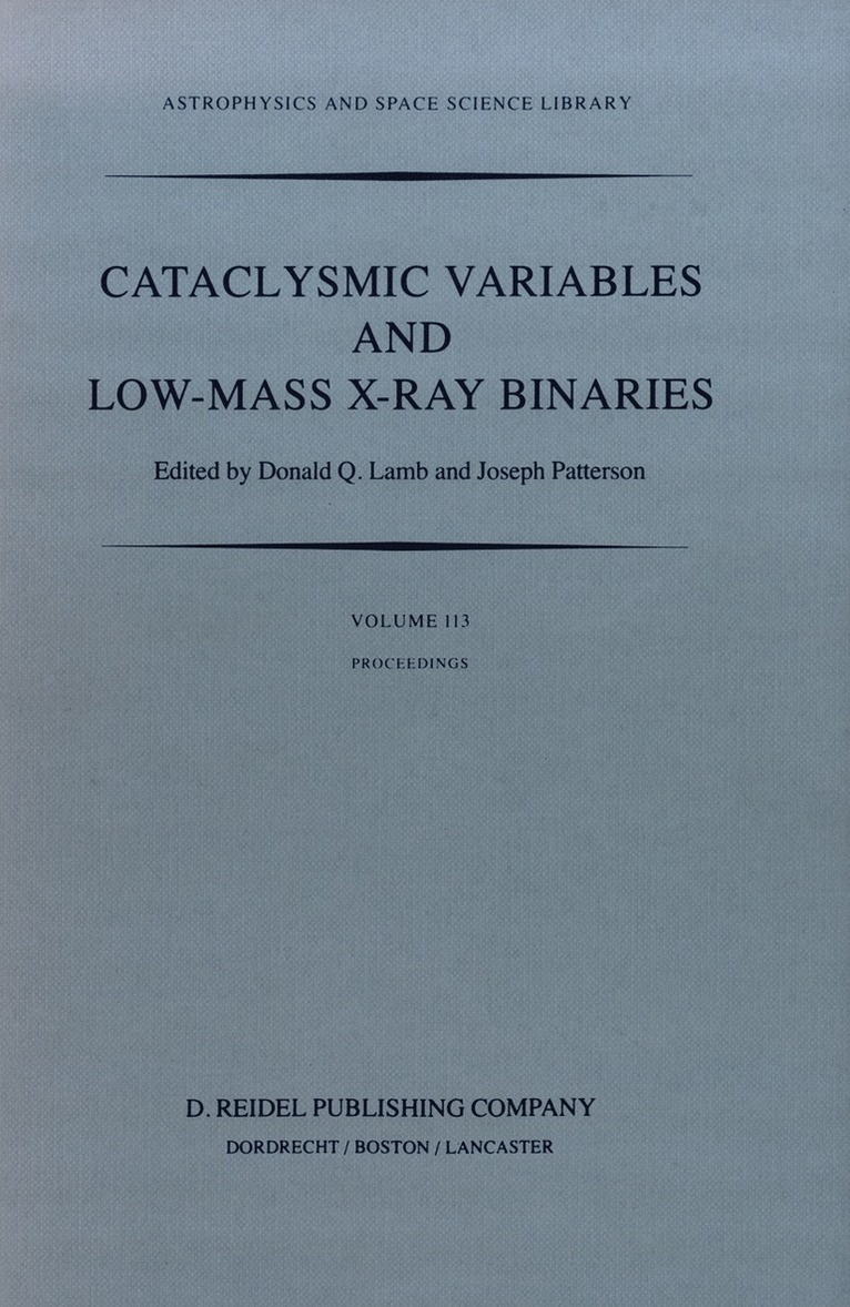 Cataclysmic Variables and Low-Mass X-Ray Binaries 1