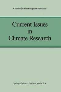bokomslag Current Issues in Climate Research