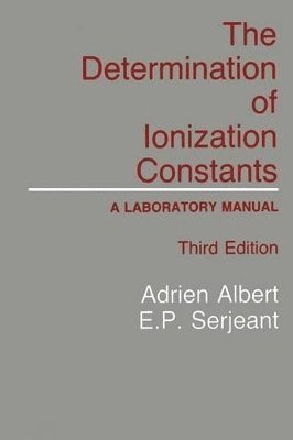 bokomslag The Determination of Ionization Constants