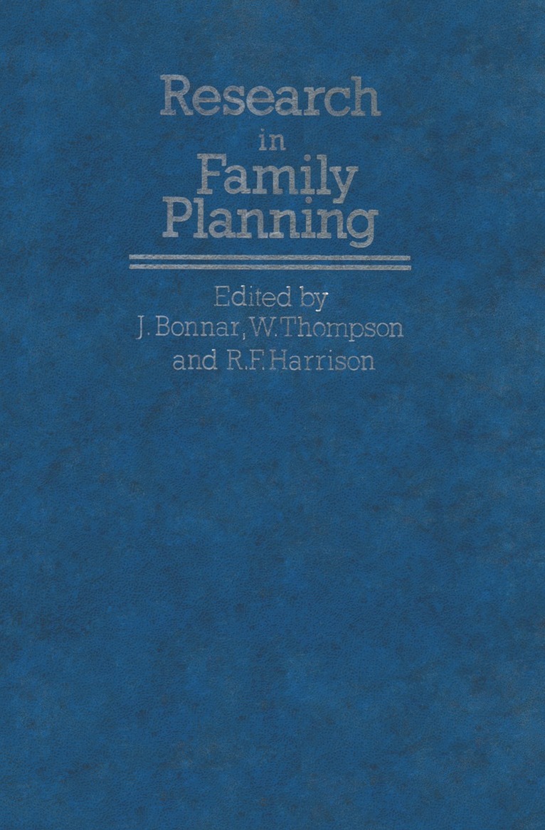 Research in Family Planning