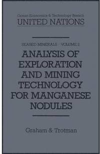 bokomslag Analysis of Exploration and Mining Technology for Manganese Nodules