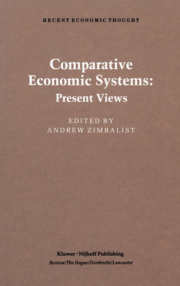 Comparative Economic Systems