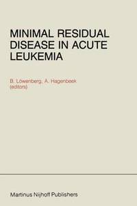 bokomslag Minimal Residual Disease in Acute Leukemia