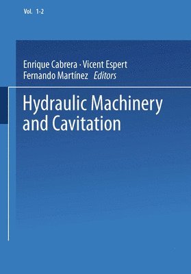 Hydraulic Machinery and Cavitation 1