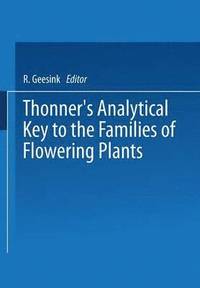 bokomslag Thonner's analytical key to the families of flowering plants