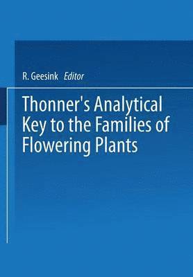 Thonners analytical key to the families of flowering plants 1