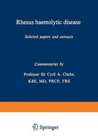 bokomslag Rhesus haemolytic disease