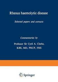 bokomslag Rhesus haemolytic disease