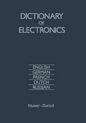 bokomslag Dictionary of Electronics
