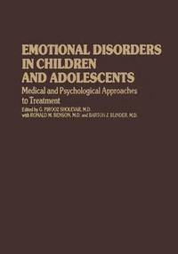 bokomslag Emotional Disorders in Children and Adolescents