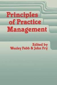 bokomslag Principles of Practice Management
