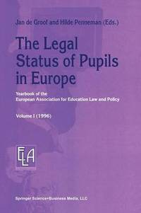 bokomslag The Legal Status of Pupils in Europe