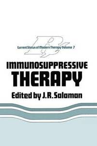 bokomslag Immunosuppressive Therapy