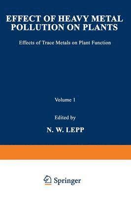 bokomslag Effect of Heavy Metal Pollution on Plants
