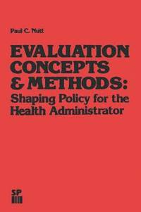 bokomslag Evaluation Concepts & Methods