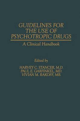 bokomslag Guidelines for the Use of Psychotropic Drugs