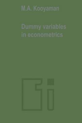 bokomslag Dummy variables in econometrics