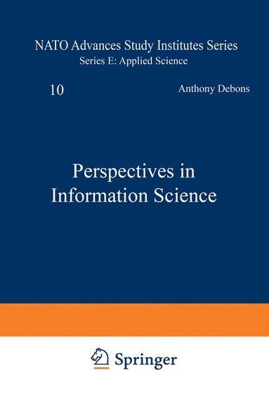 bokomslag Perspectives in Information Science