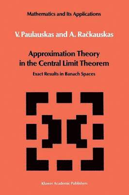 bokomslag Approximation Theory in the Central Limit Theorem