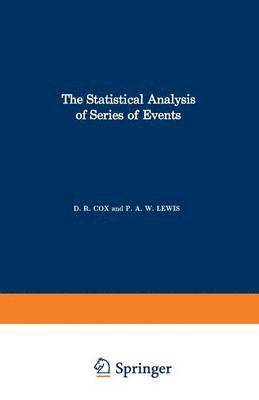 David R. Cox - Statistical Analysis of Series of Events, Häftad