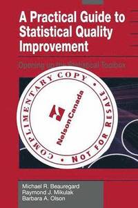 bokomslag A Practical Guide to Statistical Quality Improvement
