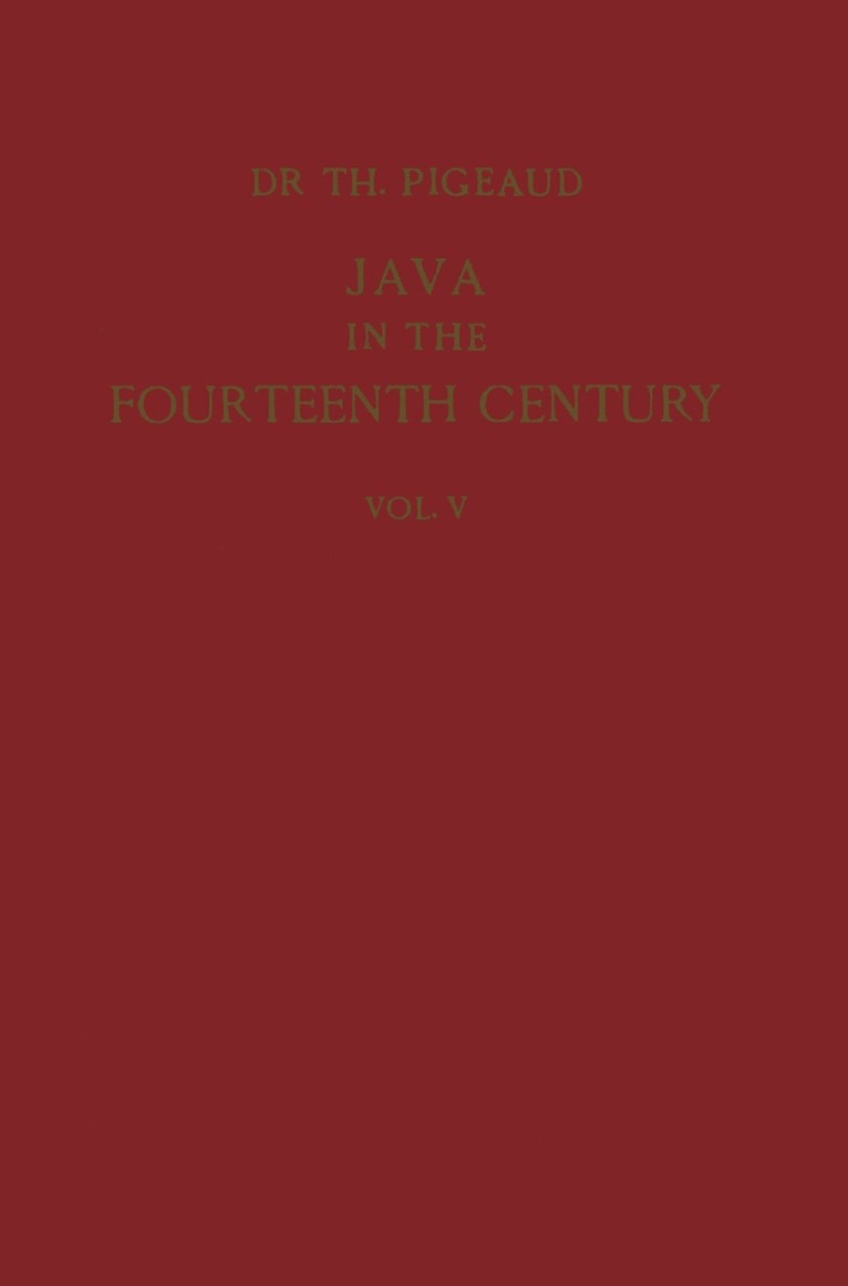 Java in the 14th Century: A Study in Cultural History