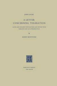 bokomslag A Letter Concerning Toleration