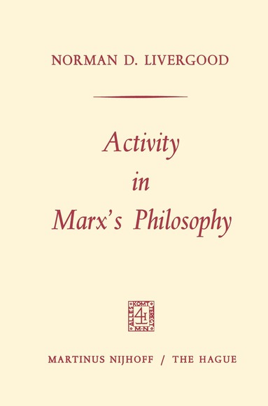 bokomslag Activity in Marx's Philosophy
