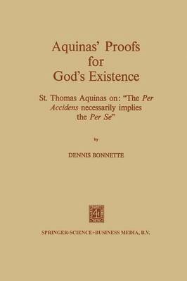 bokomslag Aquinas Proofs for Gods Existence