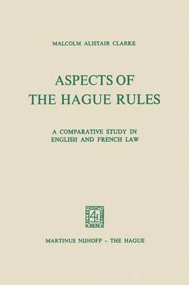 bokomslag Aspects of the Hague Rules