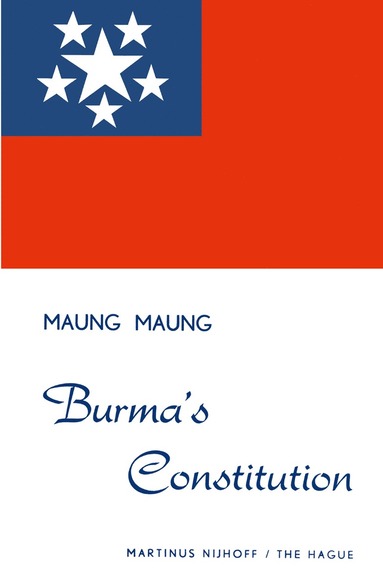 bokomslag Burma's Constitution